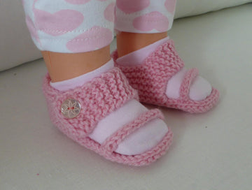 Emma - 8ply baby sandals