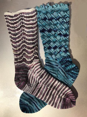 Victoria's Garland Socks