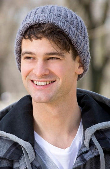 His Skull Hat in Red Heart With Love Solids - LW3604