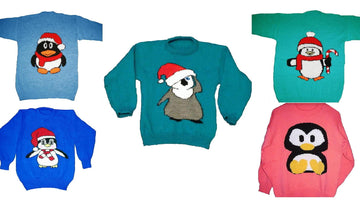 5 x Penguin Plus Size Jumper / Sweater