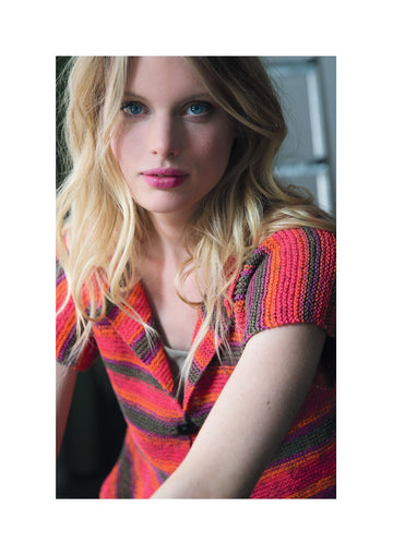 Women Cardigan in Bergere de France Julienne - M1338 - Downloadable PDF