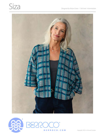 Siza Cardigan in Berroco Ultra Wool DK - Downloadable PDF