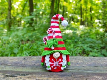Christmas gnome girl