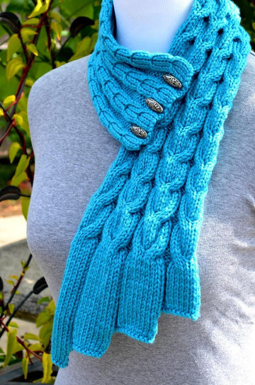 Waterfall Cables Scarf