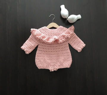 Mia Long Sleeve Romper N 663