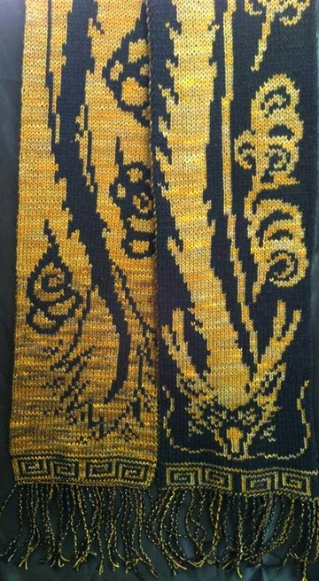 Cloud Dragon Scarf