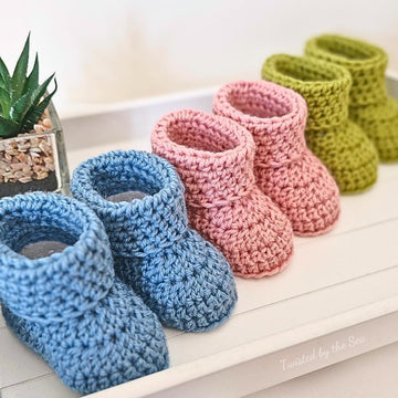 Beginner Friendly Baby Booties