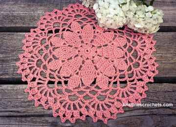 Aster Flower Doily