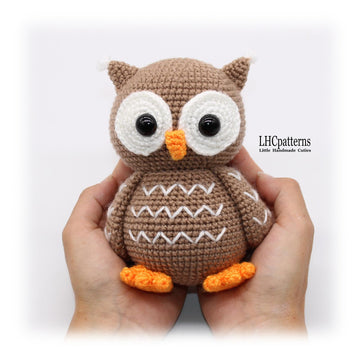 Owliver the Owl Crochet Pattern