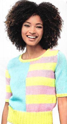 Stripes and Blocks Jumper