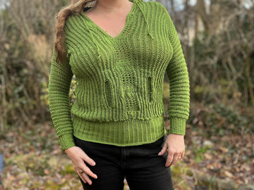 Häkelanleitung Hoodie "Grashüpfer"