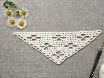 Crochet Bandana Pattern/Chart #22