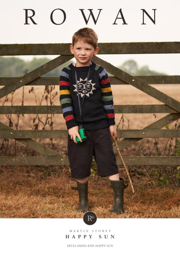 Happy Sun Sweater in Rowan Softyak DK - Downloadable PDF
