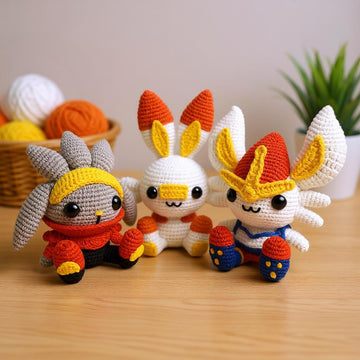Scorbunny, Raboot & Cinderace