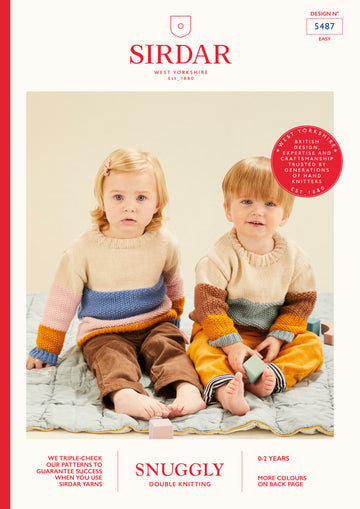 Sweater in Sirdar Snuggly DK - 5487 - Downloadable PDF