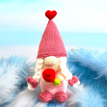 Valentine's day Girl Gonk choc orange cover / toy