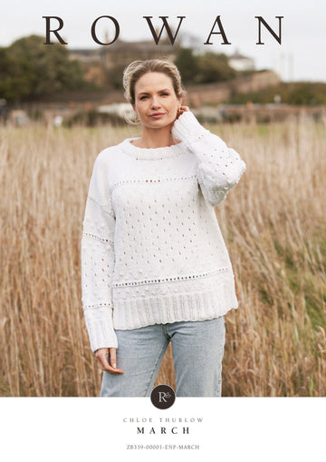 March Sweater in Rowan Four Seasons - Downloadable PDF