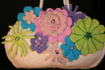 Thank You Felted Handbag