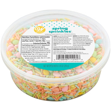 Wilton Easter Brights Sprinkles Short Tub
