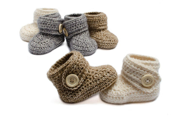 Cute baby booties