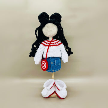 Doll clothes, crochet toy clothes, crochet doll clothes, amigurumi doll outfit