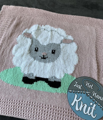 Lamb Baby Blanket