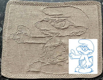 Nr. 904 Brainy Smurf 89 stitches
