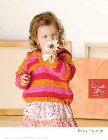 Blue Sky Fibers Baby Hoodie