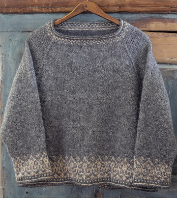 Huldra Top Down Sweater