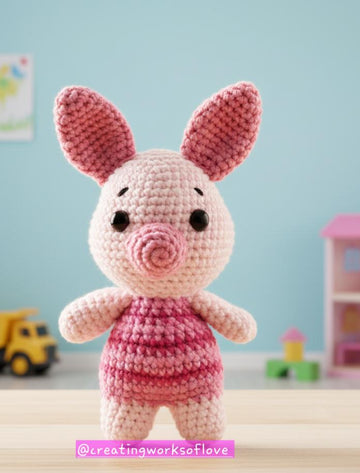 Mini Pig Amigurumi
