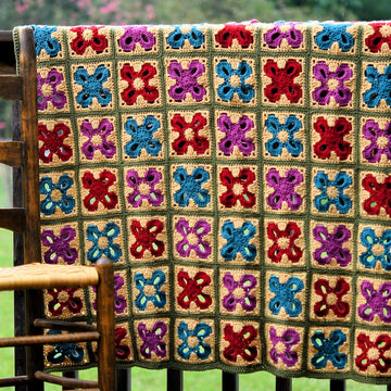 Trinity Jewels Afghan