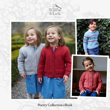 Poetry Collection eBook - Knitting Patterns for Kids in Willow & Lark Poetry