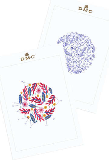 Windflowers in DMC - PAT0489 - Downloadable PDF