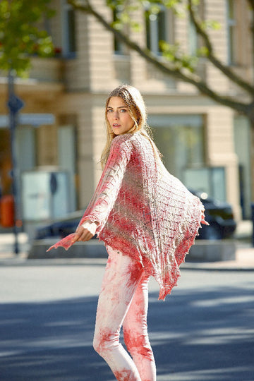 Triangular Shawl in Schachenmayr Tahiti - 2181 - Downloadable PDF