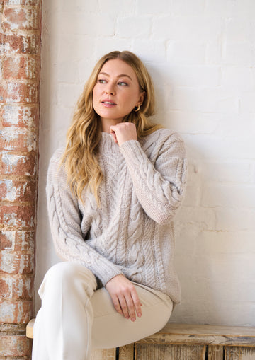 Glacier Sweater in Rowan Kid Classic - Downloadable PDF