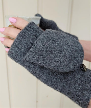 Felted Convertible Mitts