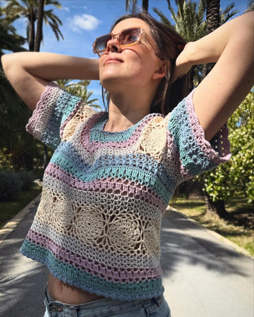 Boho Striped Top