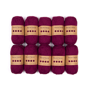 Paintbox Yarns Recycled Cotton Worsted 10 Ball Value Pack