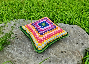 Twins Granny Cushion