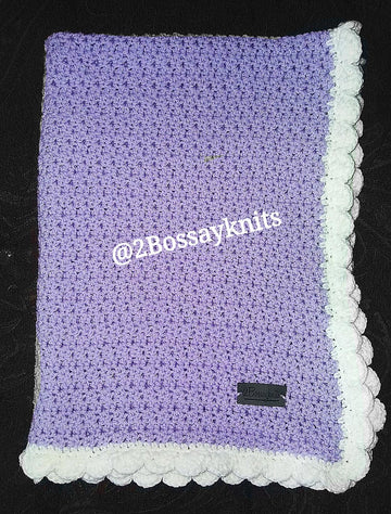 Lilacs In Bloom Baby Blanket