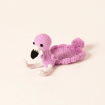 Flamingo Coaster - Unique Crochet Patterns - Cute Crochet Patterns