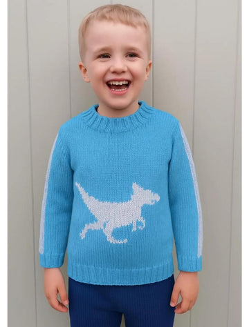 Chunky Graciliceratops Dinosaur Sweater
