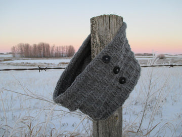Winter Chill Reversible Cowl and Scarf
