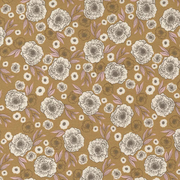 Moda Fabrics Slow Stroll - Golden (45544-16)