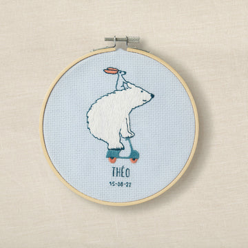 DMC Polar Scoot Embroidery Kit - 15.7cm