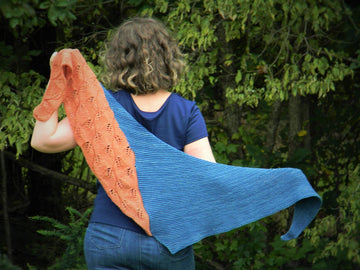 Autumn Pond Shawl