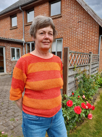 DAISY, striped jumper for women