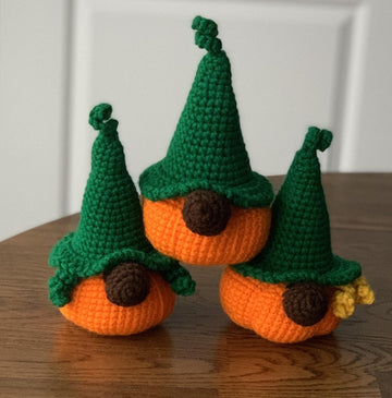 Gnumpkin, the Gnome Pumpkin