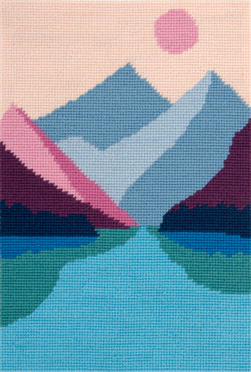 DMC Lake Tapestry Canvas - 30 x 30cm