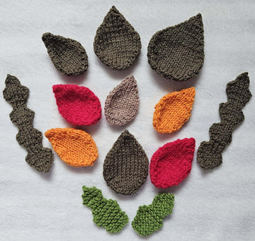 Knitted Leaves